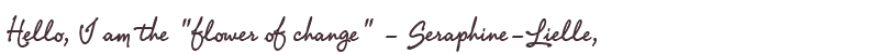 Welcome to Seraphine-Lielle