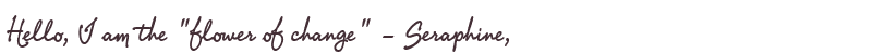 Welcome to Seraphine