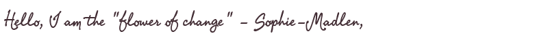Welcome to Sophie-Madlen