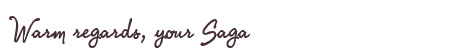 Greetings from Saga