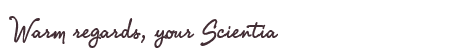 Greetings from Scientia