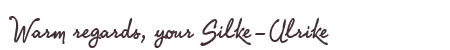 Greetings from Silke-Ulrike