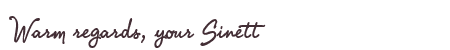 Greetings from Sinett