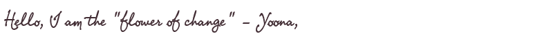 Welcome to Yoona