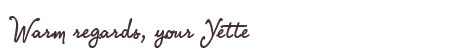 Greetings from Yette